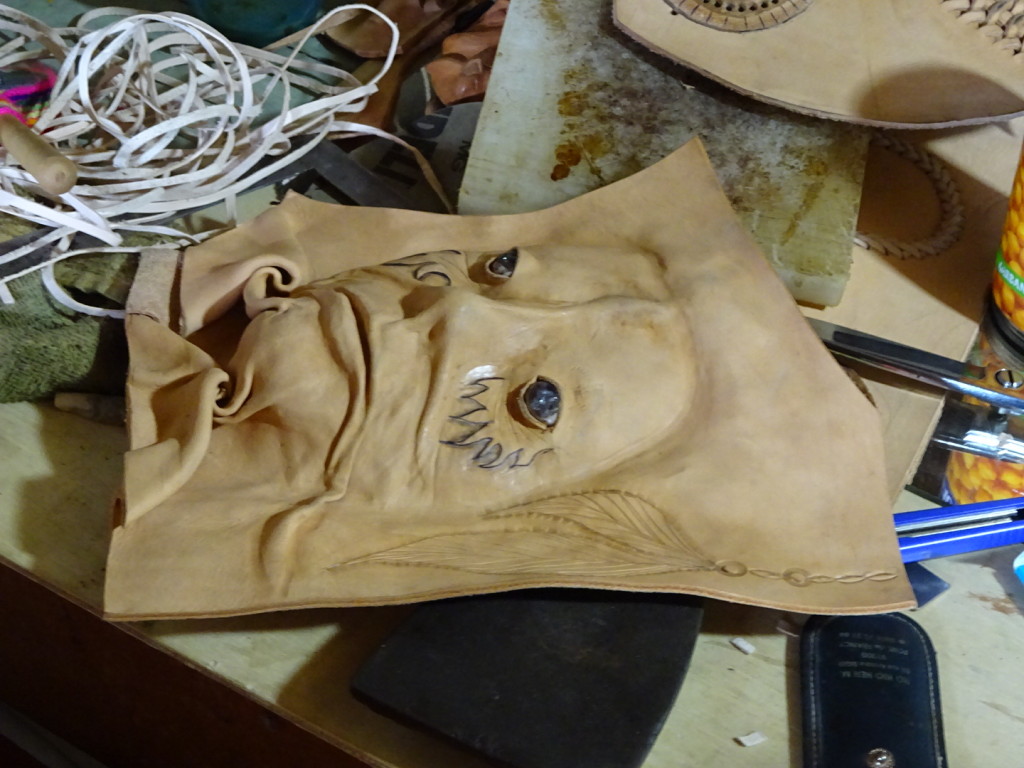 One of Lenin's masks! Pretty stunning, even before dying! Yes, those are stone gems for eyes.