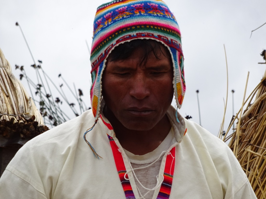 This man showed us his house and let me crunch on the food-part of a reed.