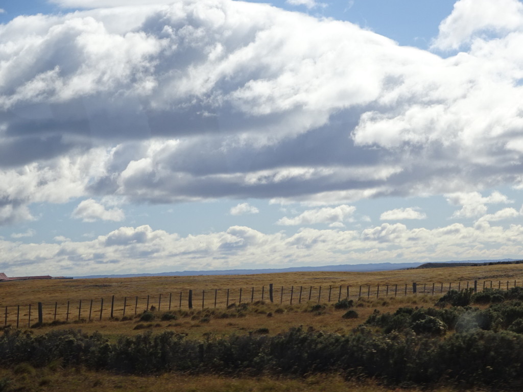The drive to El Calafate