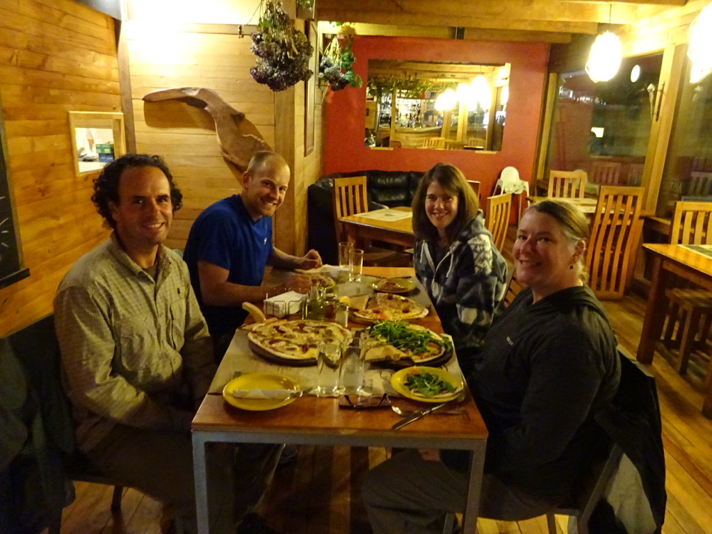 Dinner with our pals the Moens. We are joining them in Buenas Aires in a couple of weeks.