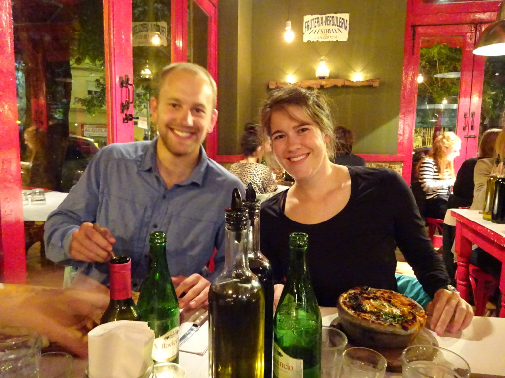 TJ and Taylor - our housemates at Juan Pablos and daily ice cream/dinner companions in Buenos Aires.