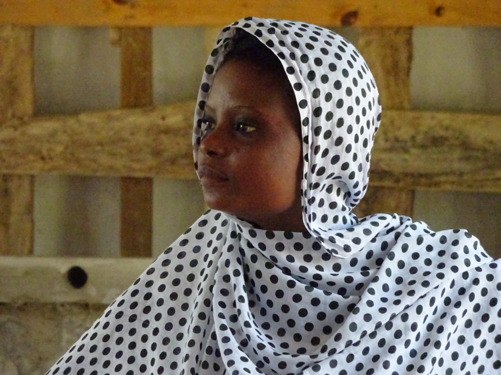 One of the women from the Tie Dye Seminar. I just love how she looks in this photo.