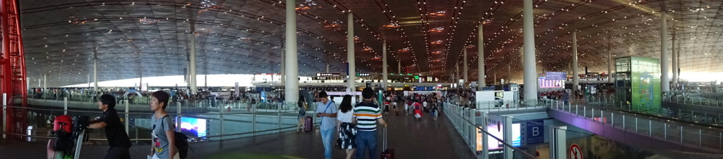 Bejing airpot is pretty awesome! I think they must have shown pictures of it during the winter Olympics because it looked very familiar to me.