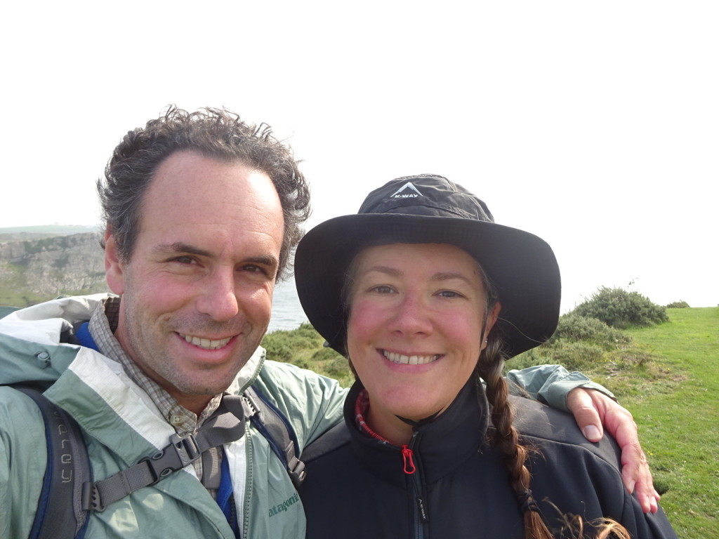 A couple of smiling faces out at The Gower.