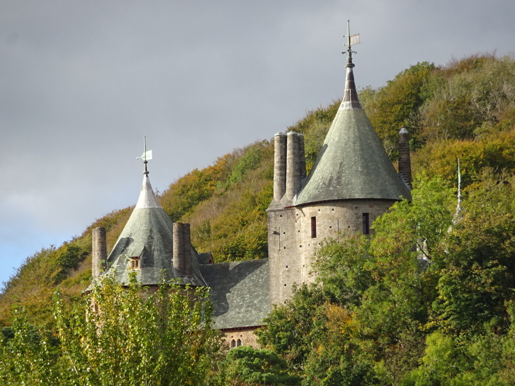 It wasn't just The Gower that was story-book. Seeing Castell Coch through the trees was magical!