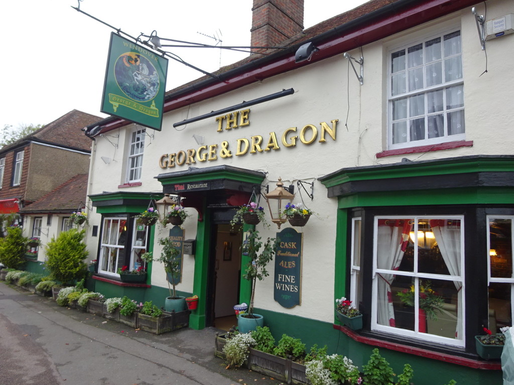 Sure, it may look like a traditional British pub, but it sure served some fine Thai food!