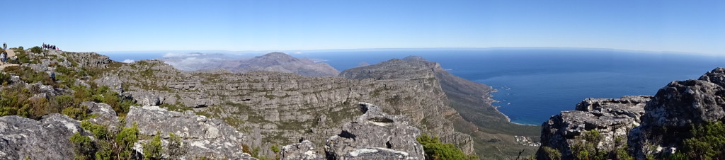 From the top of Table Moutain, Cape Town, South Africa.