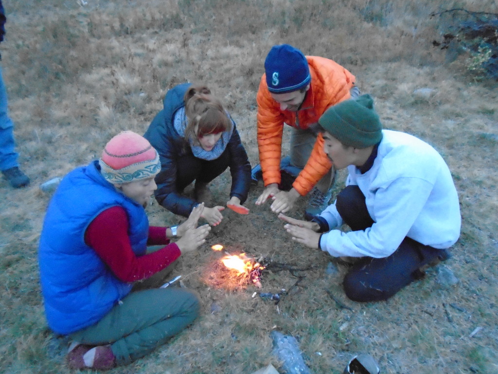 Towards the end of the trip we were a little bored and little bit punchy. Somehow we decided to see what is the smallest possible fire we could start. With that, the Tiny Fire was born. Whenever we talk about our Mongolia trek we always end up telling this story.