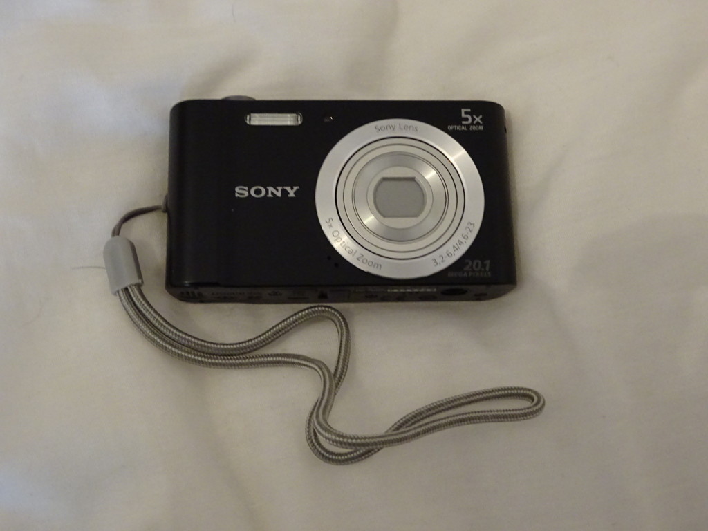 Our back-up Sony with just a wee little 5x zoom. This is the one we put in a plastic bag and take snorkeling with us.