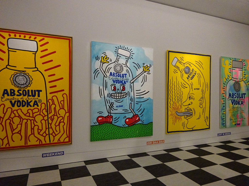 That's all you get. Two of these Keith Harings were on loan from another museum.