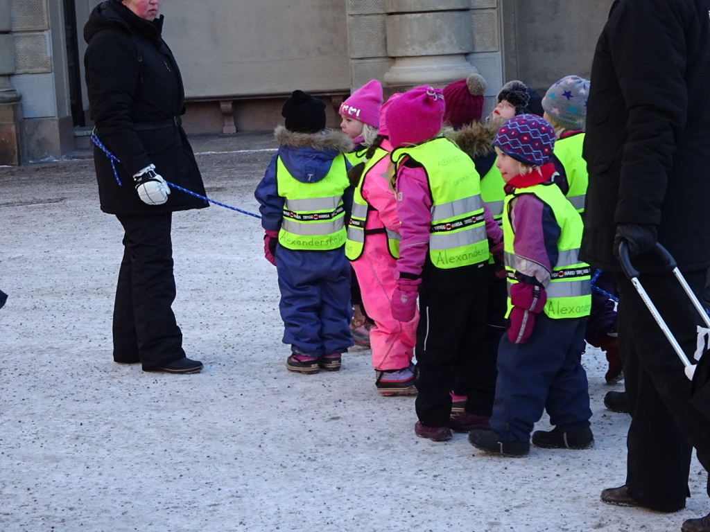 These chilly youngers were super patient and well behaved but the second they saw their teacher was ready to go so were they. It was too cold!