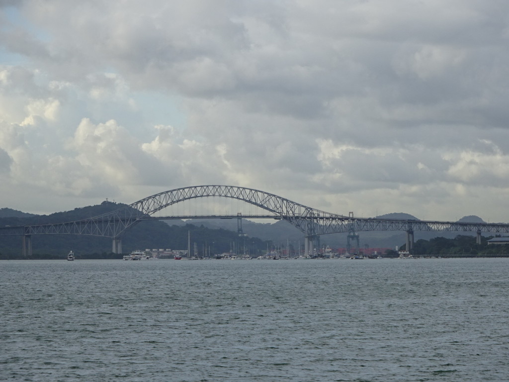 Bridge of the Americas holding together Central and South America. Without it, we'd float away!