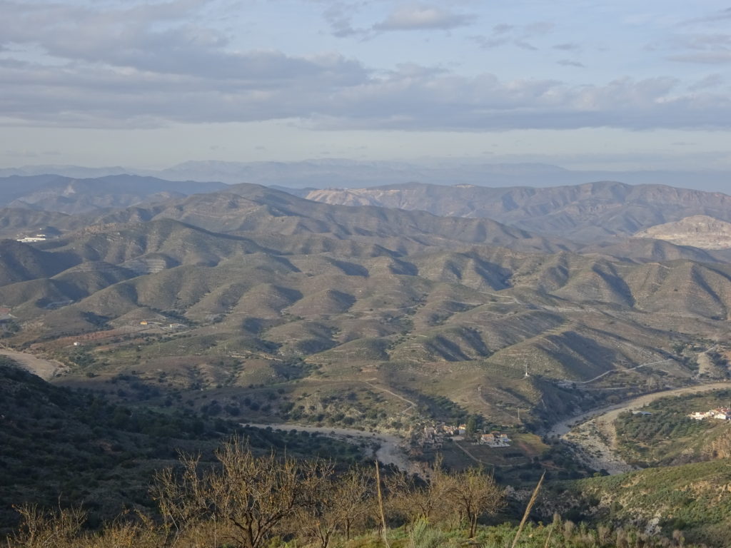 When traveling from Lubrin to Gurracha you basically decend 20 miles straight down and that means, amazing territorial views.