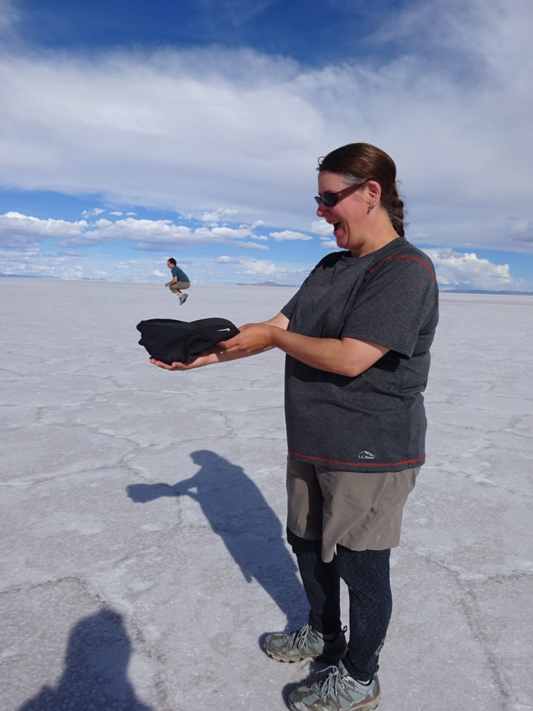 You're just not going to get this kind of experience at home! Nope, you've gotta take yourself to the Uyuni Salt Flats in Bolivia. So Worth It!