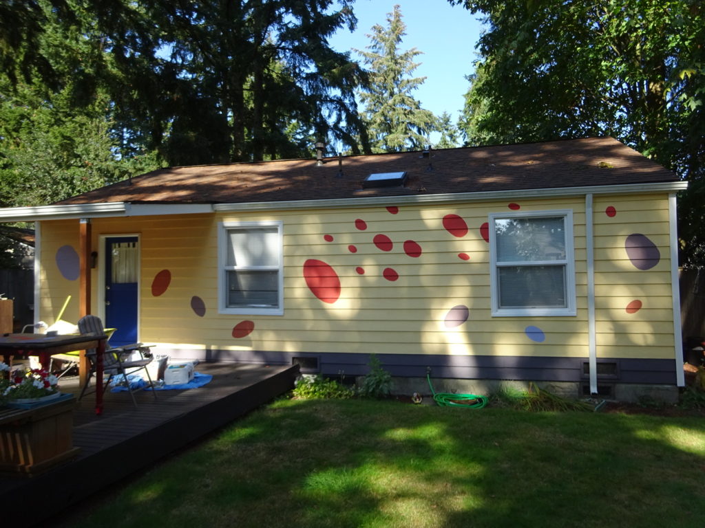 For a while our house just looked like it had chickenpoxs.