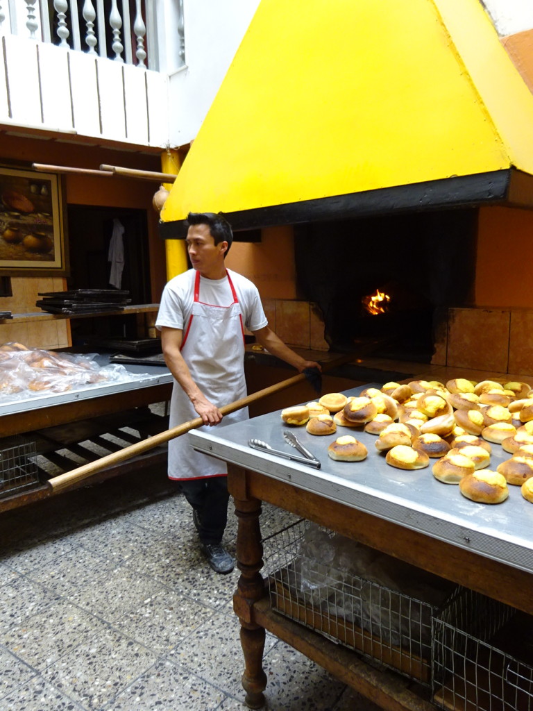 "Panaria" (bakers) are on every block. No matter where you walk it smells like fresh baked bread.