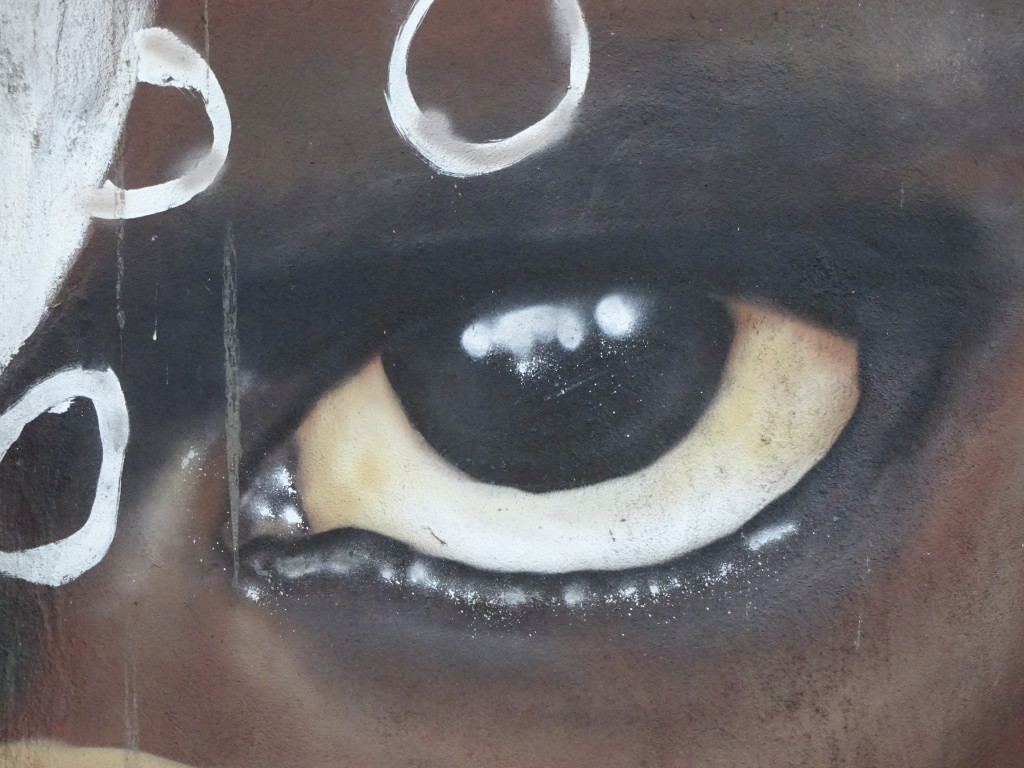 The eyes were incredible! All with aerosols...