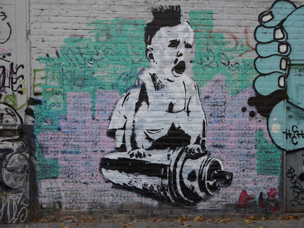 What could be more iconic to end things with than a punk baby on a spray can???