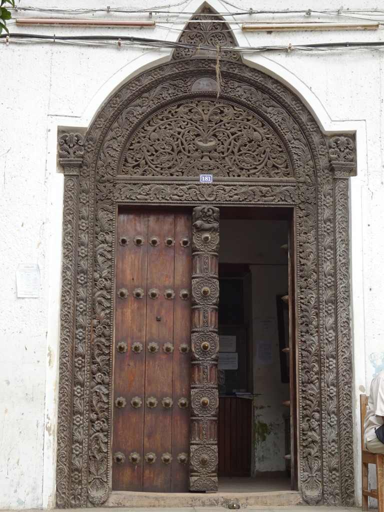 This was the entrance door to a museum, if I remember right.