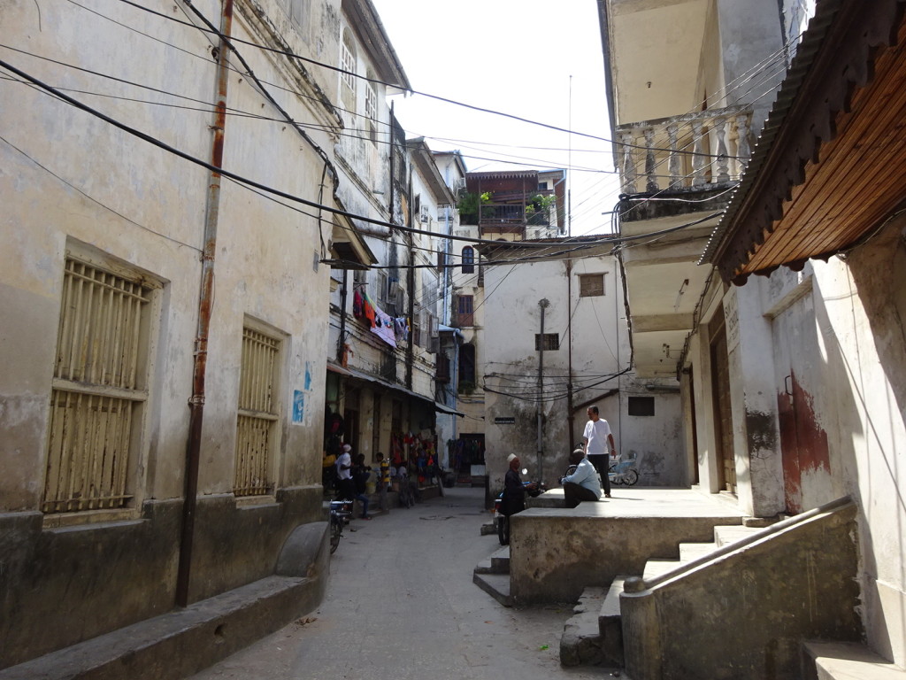 Typical Stone Town road.