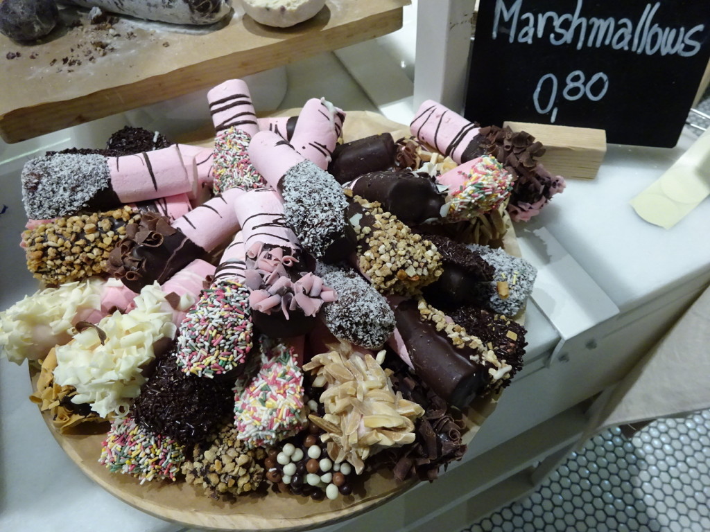Because we traditionally make homemade marshmallows every chrismanukah we take special interest in these!