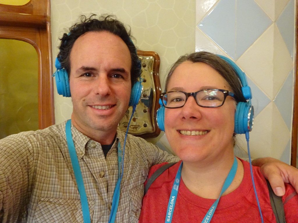 Sign up for the audio tour and you can rock these headsets too!