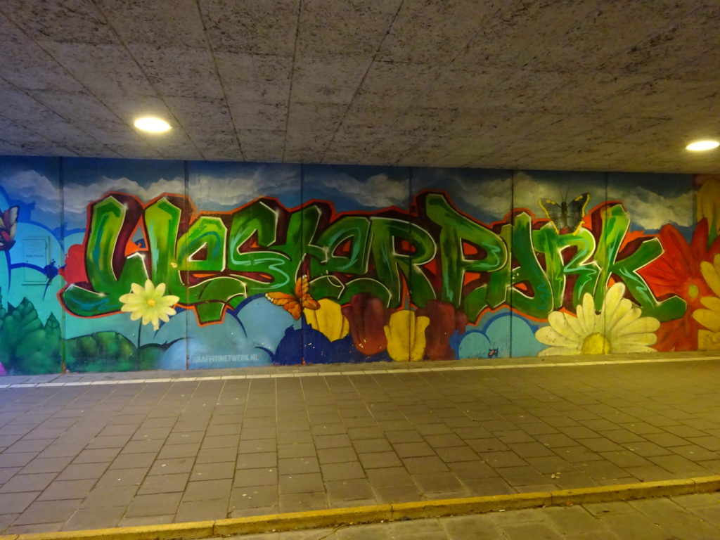 This was celebrating an underpass at the park which hosted Mercedes Benz Fashion Week!
